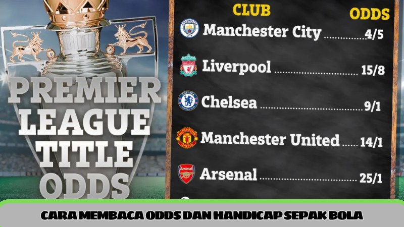 cara membaca odds dan handicap sepak bola